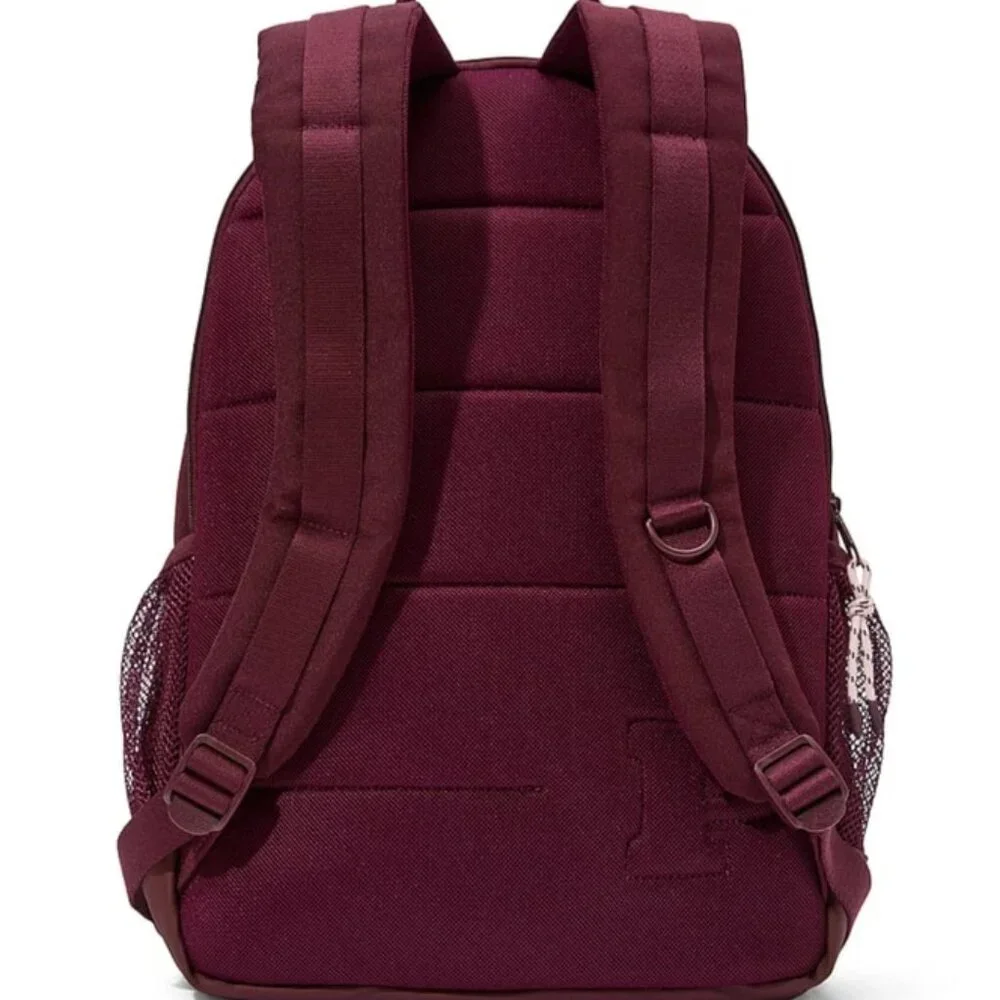 Victoria Secret Pink Classic Canvas Backpack NWT Wild Rose